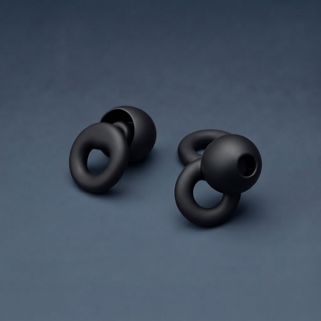 Hush silicone sleep earplugs, view 2